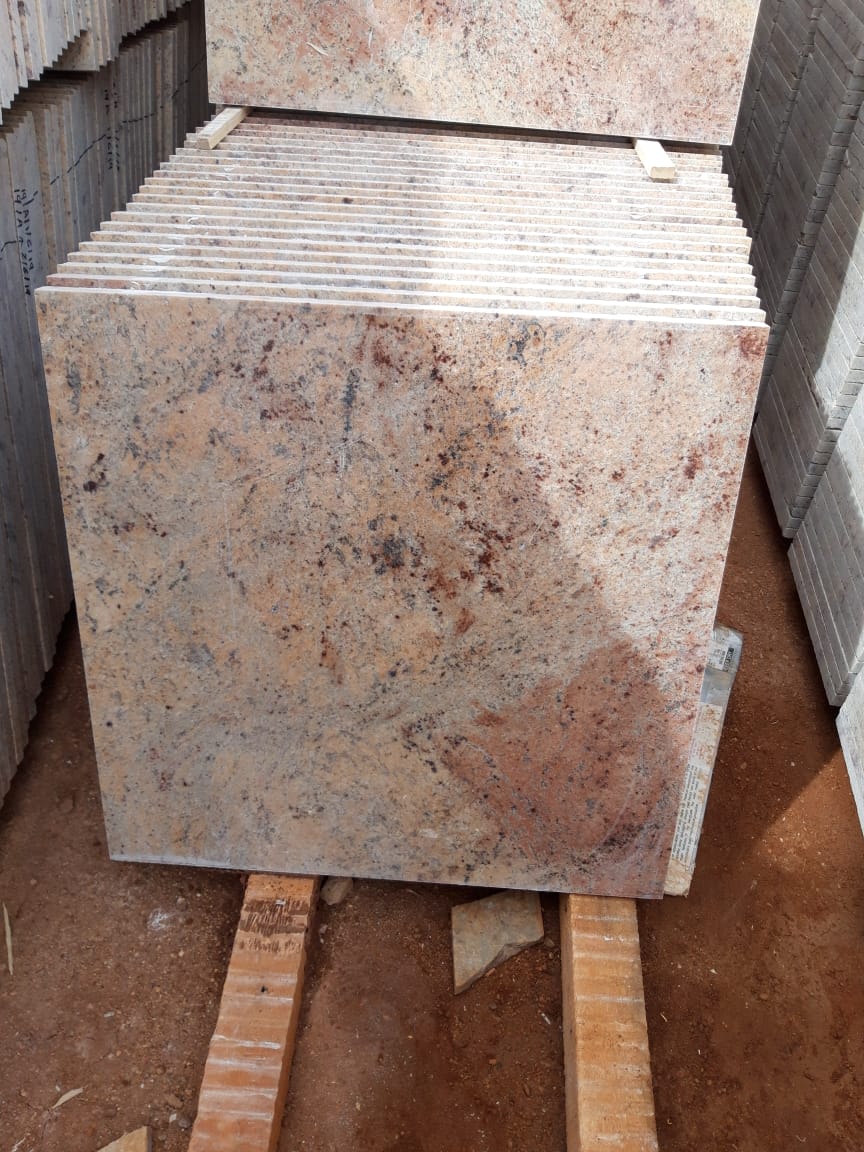 Colonial Gold Granite Slabs