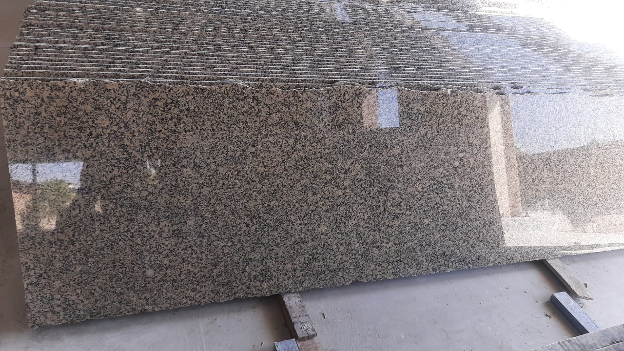 Crystal Yellow Granite Slabs