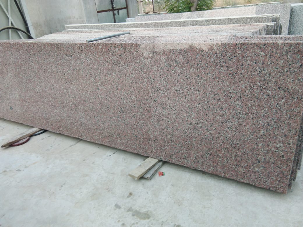 Rosy Pink Granite Slabs