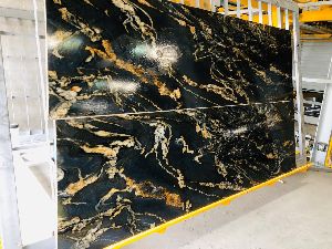 Titanium Black Granite Slabs